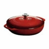 Lodge 3.6 Quart Red Casserole