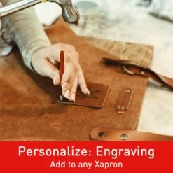 Xapron Atlanta Leather Apron -Atlanta Grill Company Shop Engraving dc1f3077 0e8b 4dbc 9114 f9c85ce81662