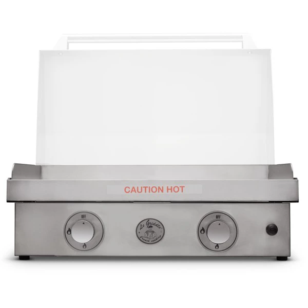 2 Burner Stainless Griddle - GFE75 3 2 Burner Stainless Griddle - GFE75