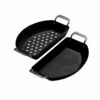 Kamado Joe Karbon Steel Half-Moon Pan Set -Atlanta Grill Company Shop KJ15124822 01 Studio No Shadow