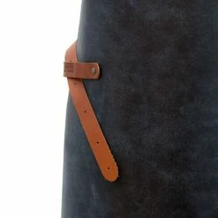 Xapron Kansas Leather Apron -Atlanta Grill Company Shop Kansas Blue Zoom