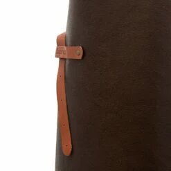 Xapron Kansas Leather Apron -Atlanta Grill Company Shop Kansas Brown Zoom