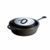 Lodge 5 Quart Cast Iron Covered Deep Skillet 2 Lodge 5 Quart Cast Iron Covered Deep Skillet -Atlanta Grill Company Shop L10CF3 L