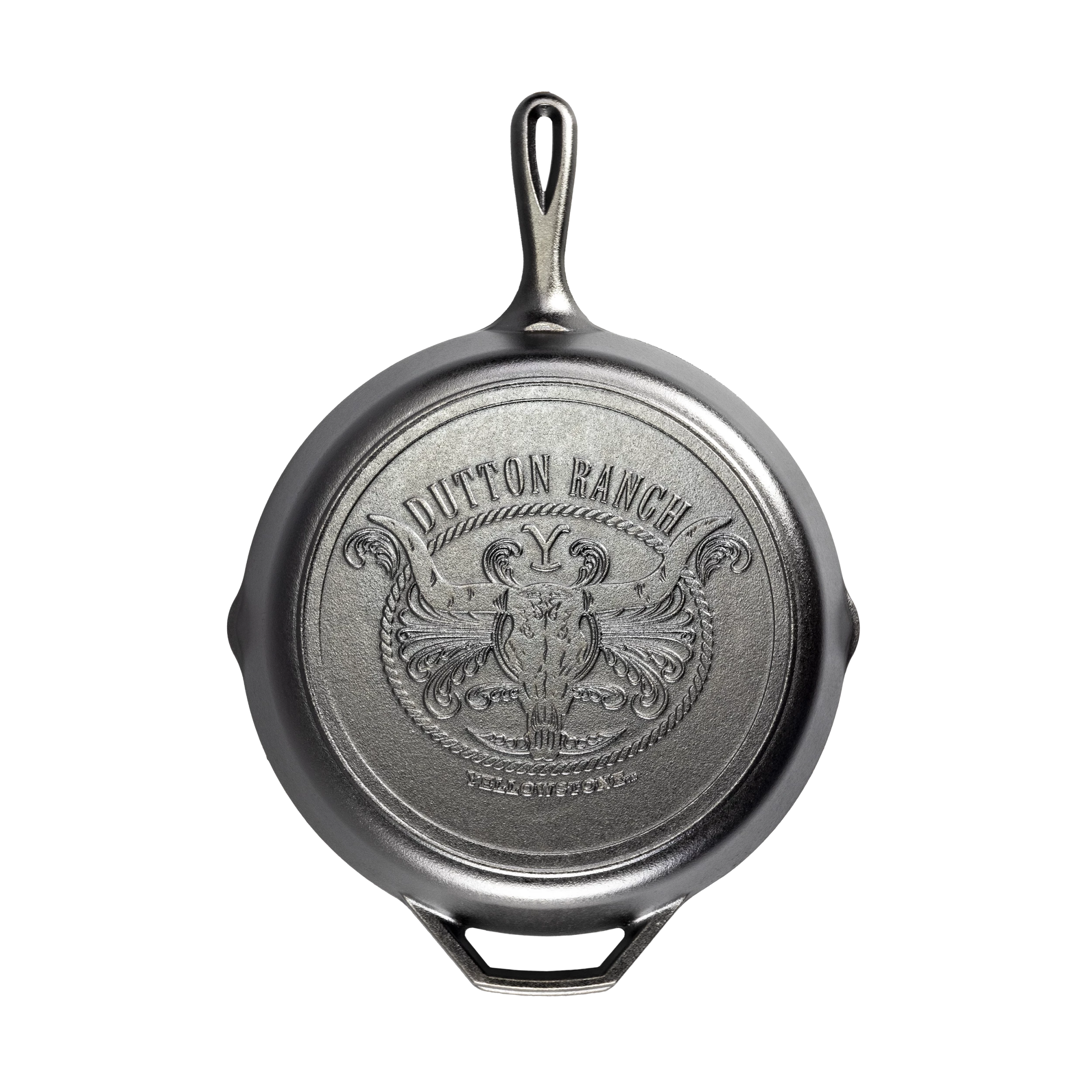 Lodge Yellowstone™ 12 Inch Cast Iron Steer Skillet 3 Lodge Yellowstone™ 12 Inch Cast Iron Steer Skillet