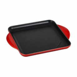 Le Creuset 9.5" Square Griddle -Atlanta Grill Company Shop L2192 2467 LPR
