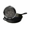 Lodge 10.25 Inch Cast Iron Skillet With Buffalo Nickel Logo