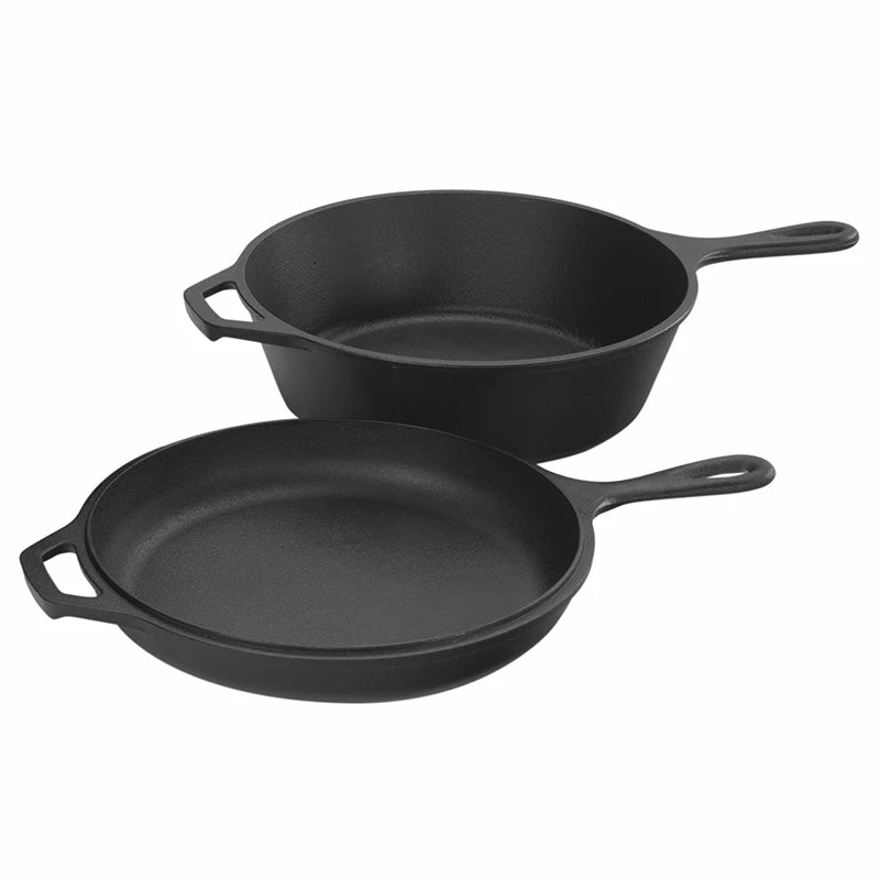 Lodge 3.2 Quart Cast Iron Combo Cooker 3 Lodge 3.2 Quart Cast Iron Combo Cooker