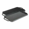 Lodge Chef Collection 19.5 X 10 Inch Cast Iron Reversible Grill/Griddle 2 Lodge Chef Collection 19.5 X 10 Inch Cast Iron Reversible Grill/Griddle -Atlanta Grill Company Shop LCDRG