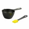 Lodge Cast Iron Melting Pot And Silicone Brush -Atlanta Grill Company Shop LMPB21