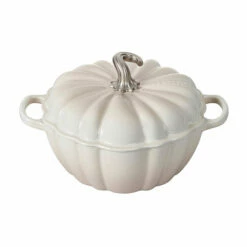 Le Creuset Pumpkin Cocotte -Atlanta Grill Company Shop LS2138 24716SS 1