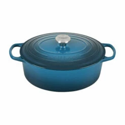 Le Creuset Oval Dutch Oven 6 3/4 Qt. 22 Le Creuset Oval Dutch Oven 6 3/4 Qt. -Atlanta Grill Company Shop LS2502 317DSS