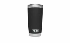 YETI Rambler 20 Oz Tumbler 31 YETI Rambler 20 Oz Tumbler -Atlanta Grill Company Shop L Main Black Expanded F Rambler 20oz