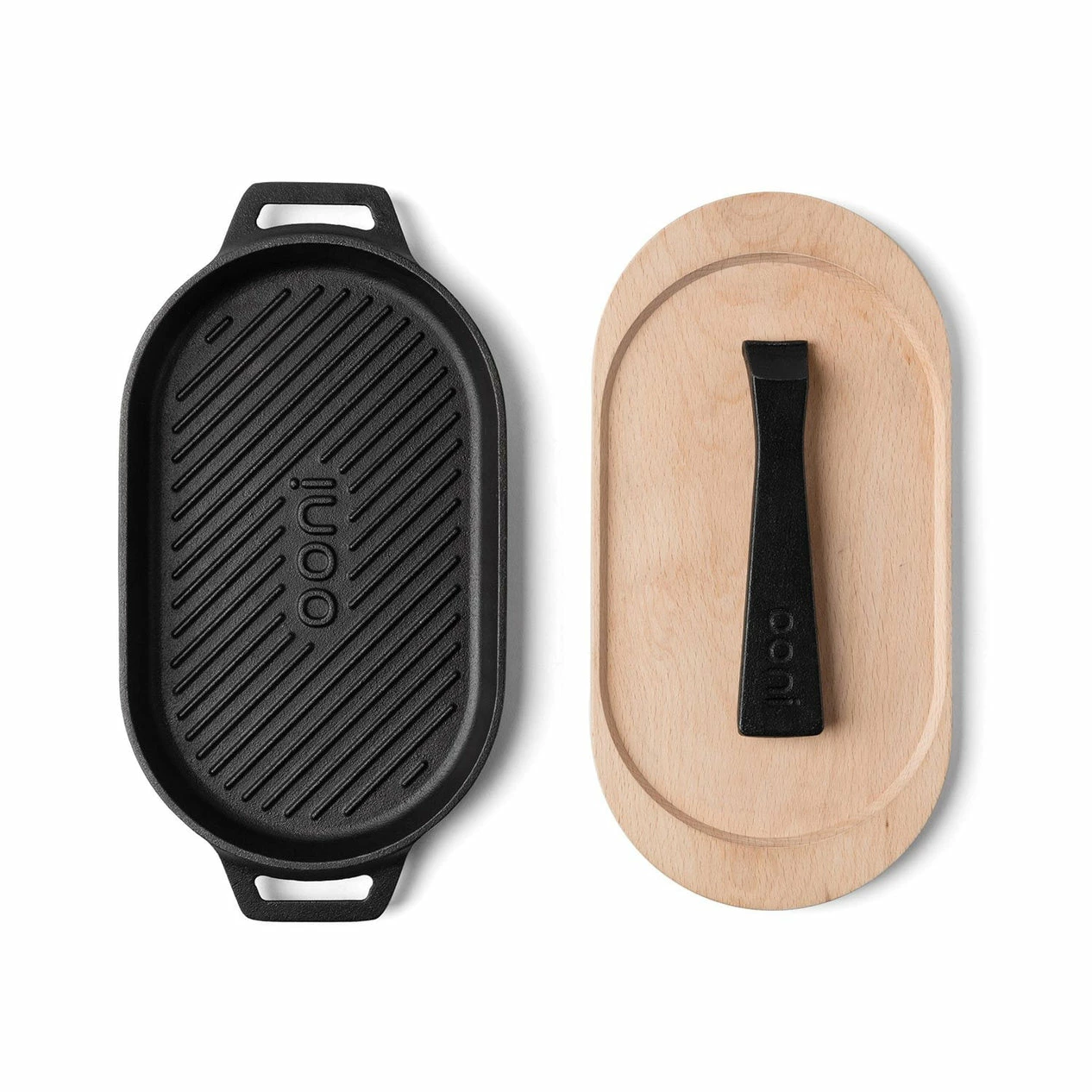 Ooni Cast Iron Grizzler Pan 4 Ooni Cast Iron Grizzler Pan - Image 2