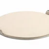 Pizzacraft 15" Round Pizza Stone With Stainless Steel Tray