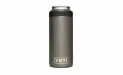 YETI Rambler 12 Oz Colster Slim Can Insulator -Atlanta Grill Company Shop PVD yeticom 1680x1024 Slim Colster Front Graphite