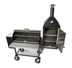 Maverick 1250 Pellet Grill W/ Upright Smoke Box -Atlanta Grill Company Shop Pellet Grill W Upright 3 800x763 1