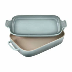 Le Creuset Rectangular Dish W/ Platter Lid -Atlanta Grill Company Shop RS17244 RS12875 PG2015 13717 5 lpr