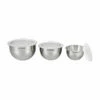 Le Creuset Stainless Steel Mixing Bowls With Lids, Set Of 3
