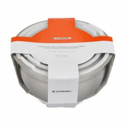 Le Creuset Stainless Steel Mixing Bowls With Lids, Set Of 3 8 Le Creuset Stainless Steel Mixing Bowls With Lids, Set Of 3 -Atlanta Grill Company Shop RS18025 220813 LCP ex4308 lpr