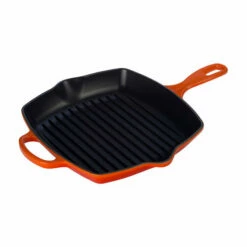 Le Creuset Signature Square Skillet Grill -Atlanta Grill Company Shop RS4869 LS2021 262 lpr