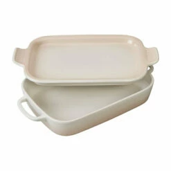Le Creuset Rectangular Dish W/ Platter Lid -Atlanta Grill Company Shop RS9259 PG2015 13716 2 lpr