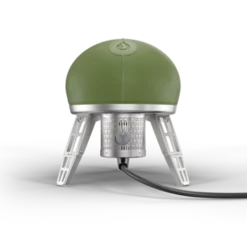 Gozney Roccbox Outdoor Pizza Oven - Olive Green -Atlanta Grill Company Shop RoccboxRearGasLimeGreenBlackPipe 360x 4109637c 9095 482d b8db c769f4584c79