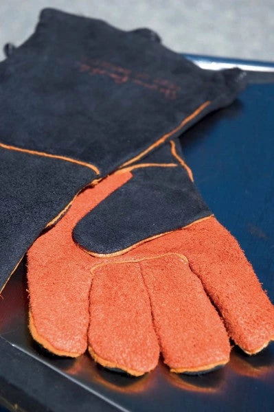 Steven Raichlen Extra-Long Suede Gloves 3 Steven Raichlen Extra-Long Suede Gloves