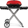 Napoleon TravelQ™ 285X And Scissor Cart With Griddle -Atlanta Grill Company Shop TQ285X Prod Str RD CartUnFld1