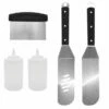 GrillSimple 5pc Griddle Tool Set