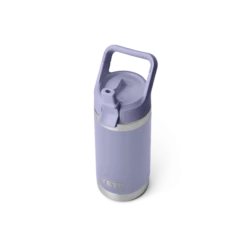 YETI Rambler Jr. 12 Oz Kids Bottle -Atlanta Grill Company Shop W 220111 2H23 Color Launch site studio Drinkware Rambler Jr 12oz Cosmic Lilac 3qtr Straw Up 5107 Primary B 2400x2400 c1056317 6b23 4f31 ae9b bdd9e37aa384