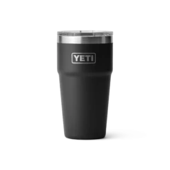 YETI Rambler 16 Oz Stackable Pint W/ Magslider Lid 18 YETI Rambler 16 Oz Stackable Pint W/ Magslider Lid -Atlanta Grill Company Shop W Drinkware TumblerPint 16oz Black Studio PrimaryB