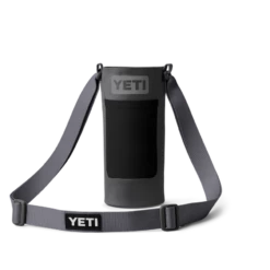 YETI Rambler Bottle Sling - Small 16 YETI Rambler Bottle Sling - Small -Atlanta Grill Company Shop W Small Bottle Sling Charcoal Front No Bottle 4666 B
