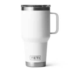 YETI Rambler 30 Oz Travel Mug -Atlanta Grill Company Shop W site Studio Rambler 30oz Travel Mug White Front 6930 Primary B 2400x2400 7570b68b 3749 4f8a a17c 0d16192f23c3