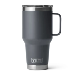 YETI Rambler 30 Oz Travel Mug -Atlanta Grill Company Shop W site studio Drinkware Rambler 30oz Travel Mug Charcoal Front 6930 Primary B 2400x2400 f3fee73b 6e37 4739 93fb dbc17caf11e3
