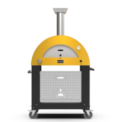 Alfa Moderno 2 Pizze -Atlanta Grill Company Shop alfa moderno 2 pizze fire yellow with base