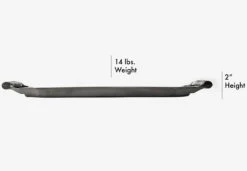 Finex Cast Iron Double Burner Griddle -Atlanta Grill Company Shop dimensions griddle 18 side