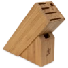 Shun 6-Slot Bamboo Slimline Block -Atlanta Grill Company Shop dm0845 1 1