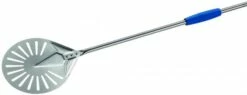 GI Metal 6.5" Perforated Stainless Pizza Peel
