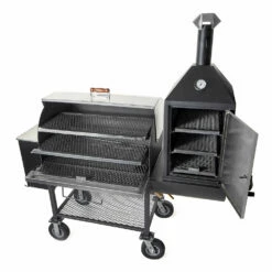 Maverick 2000 Pellet Grill W/ Upright Smoke Box 10 Maverick 2000 Pellet Grill W/ Upright Smoke Box -Atlanta Grill Company Shop maverick 2000 grill open out