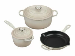 Le Creuset 5-Piece Signature Cast Iron Set 18 Le Creuset 5-Piece Signature Cast Iron Set -Atlanta Grill Company Shop ms1605 716ss lecreuset.com