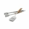 Outset Jackson Acacia Wood Grill Spatula & Locking Tongs Set 1 Outset Jackson Acacia Wood Grill Spatula & Locking Tongs Set -Atlanta Grill Company Shop outset grilling sets qj40 64 1000