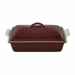 Le Creuset Heritage Covered Rectangular Casserole Dish 4 Qt. -Atlanta Grill Company Shop pg07053a 33949