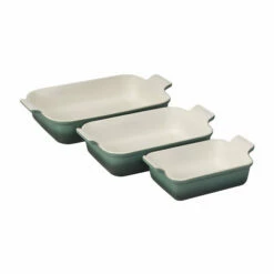 Le Creuset Heritage 3-Piece Rectangular Baking Dish Set -Atlanta Grill Company Shop pg7942 03795
