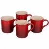 Le Creuset Seattle 400 Ml. Mugs, Set Of 4 -Atlanta Grill Company Shop pg90433a 0067 2