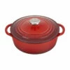 Le Creuset Shallow Round Dutch Oven 2 3/4 Qt. -Atlanta Grill Company Shop rs18078 2.75qtshallowrdcerise 1
