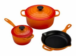 Le Creuset 5-Piece Signature Cast Iron Set 16 Le Creuset 5-Piece Signature Cast Iron Set -Atlanta Grill Company Shop rs5786 ms1605 2 lpr 1