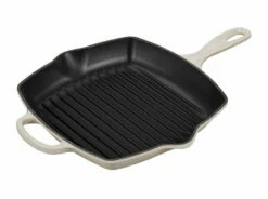 Le Creuset Signature Square Skillet Grill -Atlanta Grill Company Shop rs9072 ls2021 26716 lpr lecreuset