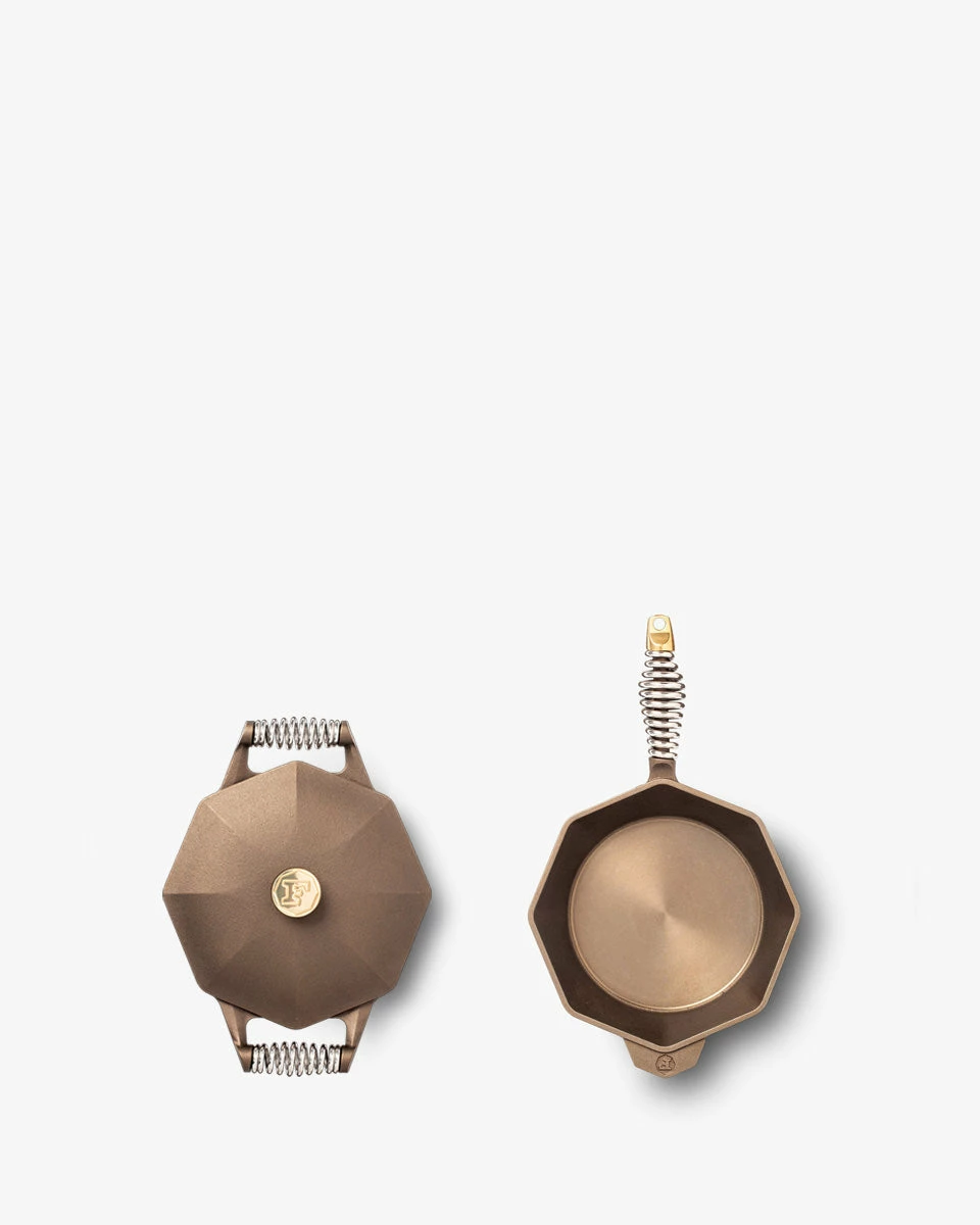 Finex Dutch Oven W/ Skillet Set 3 Finex Dutch Oven W/ Skillet Set