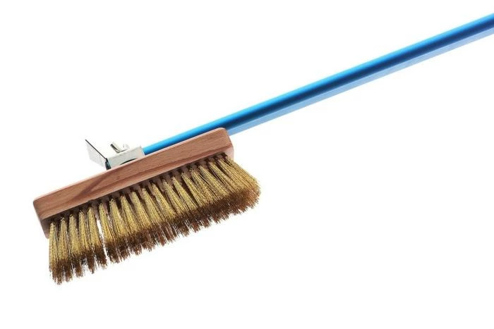 GI Metal 47" Oven Brush W/ Rotating Brass Bristle Head 3 GI Metal 47" Oven Brush W/ Rotating Brass Bristle Head