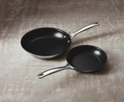 Le Creuset Nonstick Stainless Steel Fry Pan 2-Piece Set -Atlanta Grill Company Shop ssp14102 lecreuset 1.1570197273